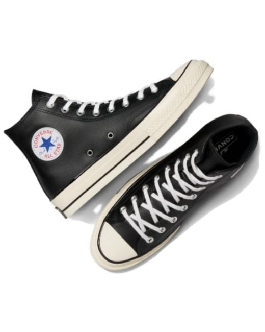 Converse Black Chuck 70S High Top Leather for men