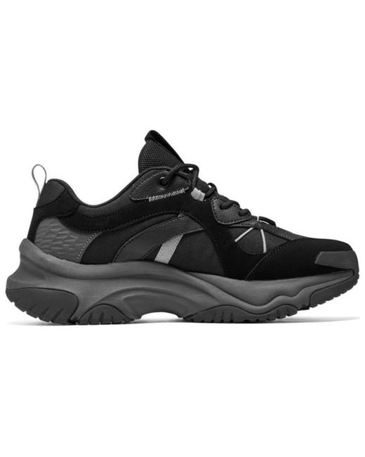 Skechers Black Moonhiker 'Pure' for men