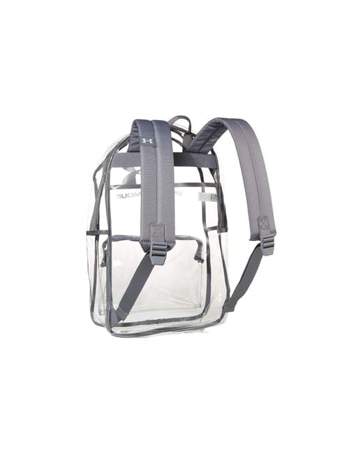 Under Armour Gray Clear Backpack