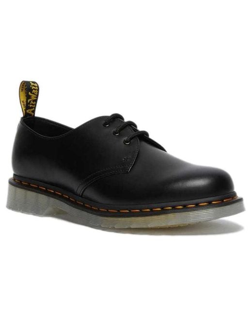 Dr. Martens Black 1461 Iced Smooth Leather Shoes for men