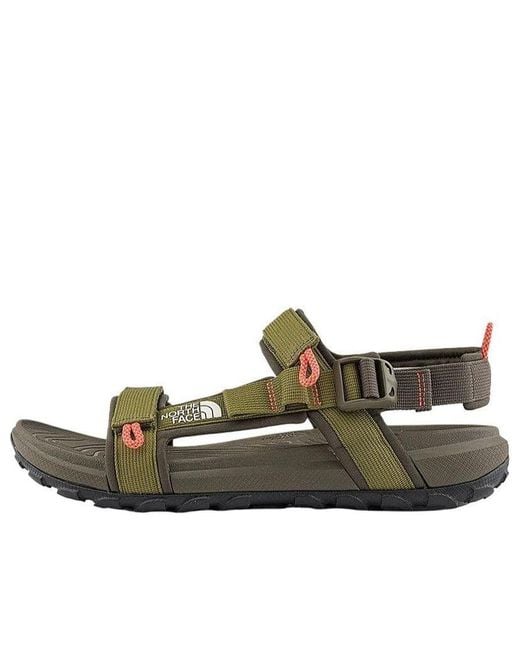 The North Face Green Explore Camp Sandals 'Forest New Taupe' for men