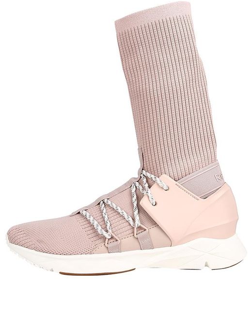 Reebok Pink Sock Caged