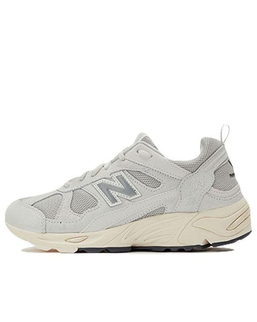 New Balance White 878 'Light' for men