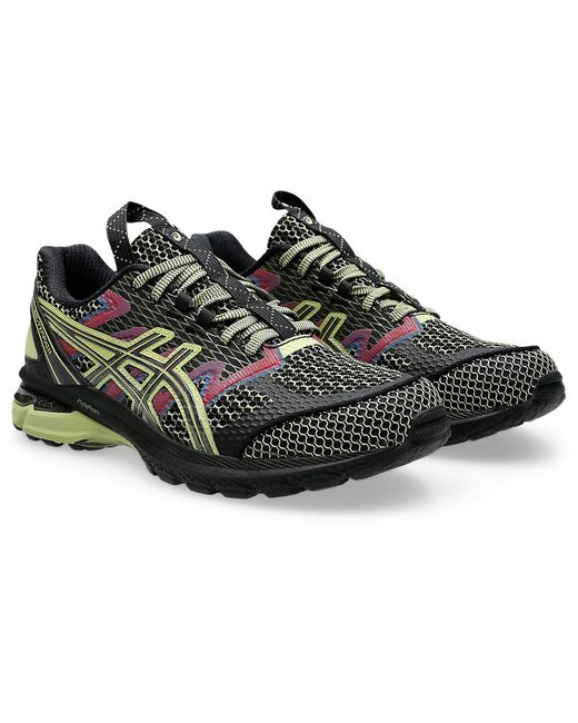 Asics Brown Us4-S Gel-Terrain Neon Lime' for men