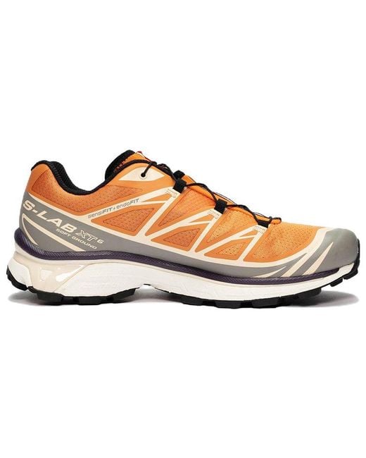 Salomon Brown Xt-6 Series 'orange Grey' for men