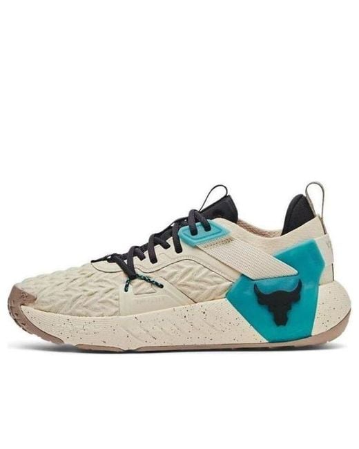 Under Armour Blue Project Rock Training Shoes for men
