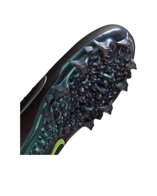 Nike Black Alpha Huarache 8 Pro Metallic' for men