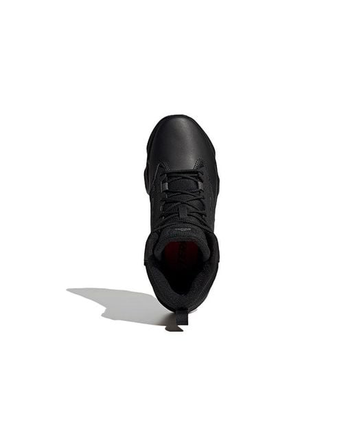 Adidas Black Terrex Unity Leather Mid Cold.Rdy 'Triple' for men