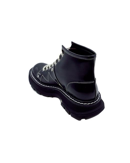 McQueen Black (Wmns) Tread Slick Boot