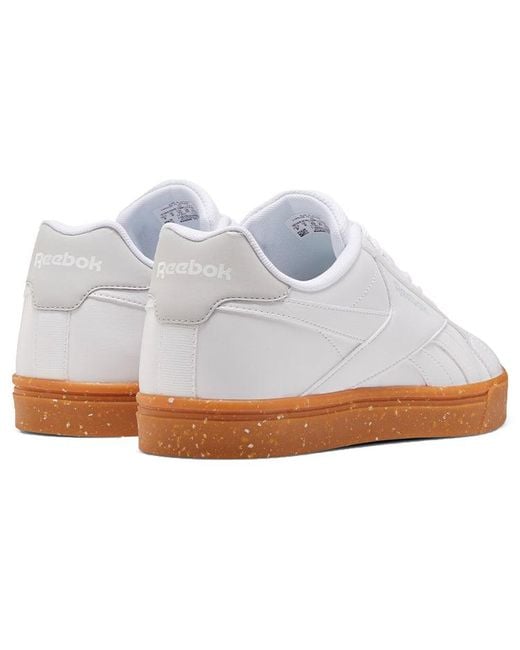 Reebok White Royal Complete 3 Low Sneakers