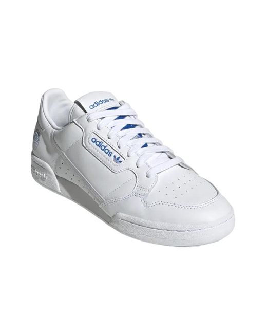 Adidas White Continental 80 'World Famous For Quality' for men