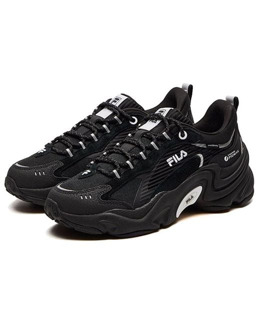 Fila Black (Wmns) Damping Wearable Platform Clunky Shoes