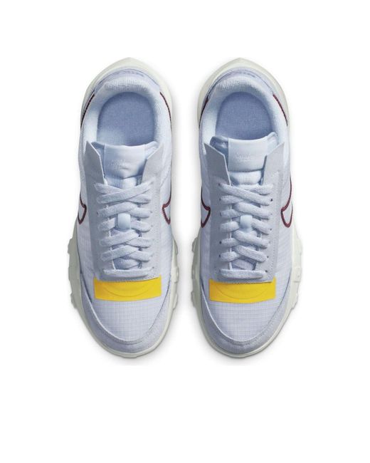 Nike Blue (Wmns) Waffle Racer 2X 'Ghost Light Bone'
