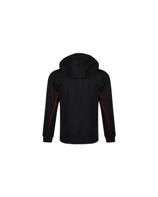 Adidas Black Casual Hooded Sports Jacket for men