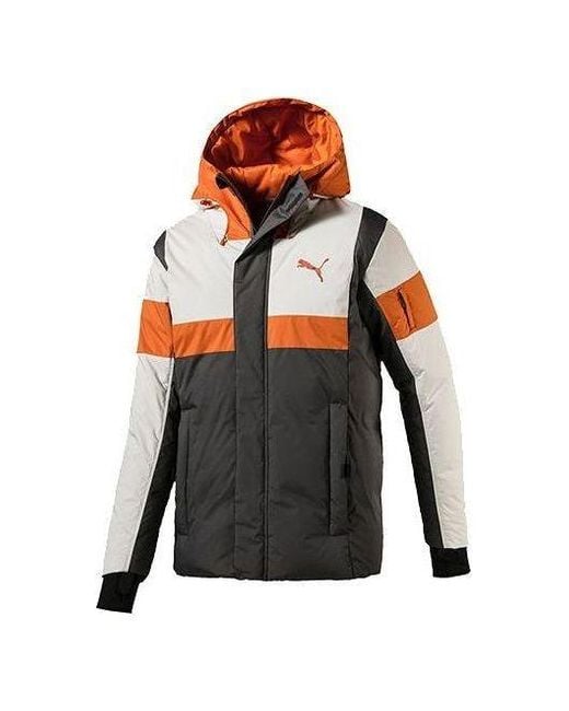 PUMA Gray Protective Down Jacket for men