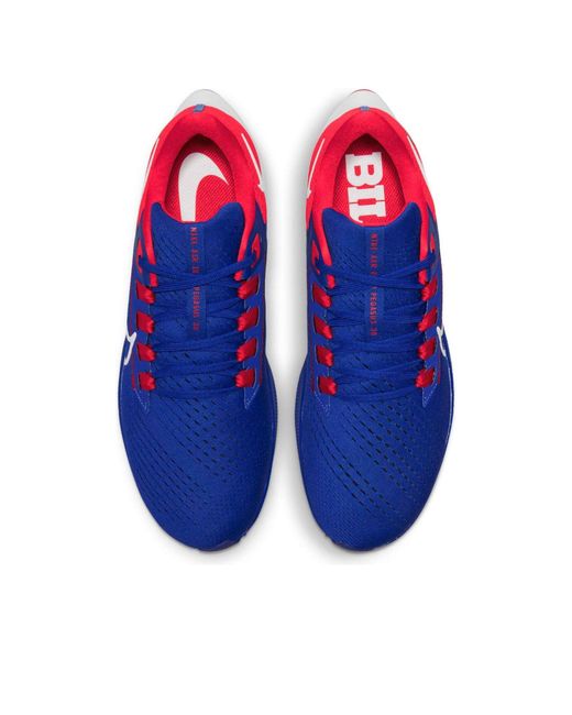 Nike Blue X Nfl Air Zoom Pegasus 38 'Buffalo Bills' for men