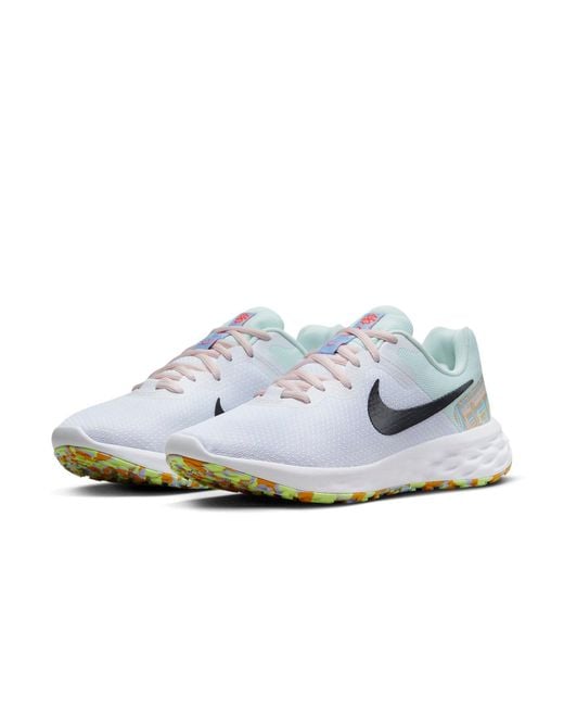Nike White (Wmns) Revolution 6 Next Nature Premium Multi'