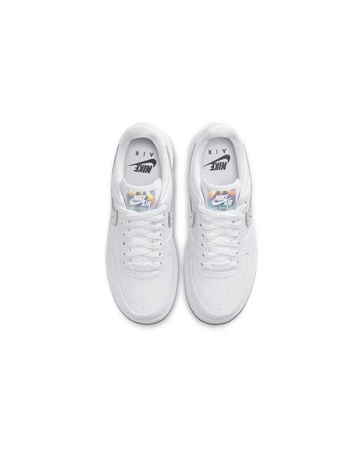 nike air force 1 low white irisdescent