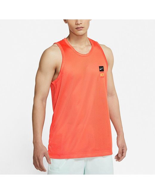 Nike Orange As Kd Nk Mesh Jersey Turf for men