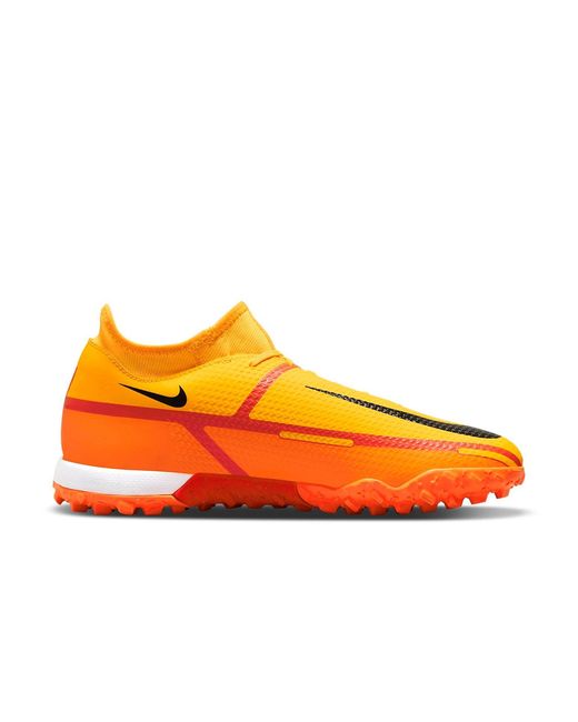 Nike Orange Phantom Gt2 Academy Df Tf for men
