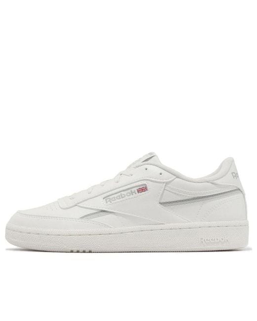 Reebok White (Wmns) Club C 85 Vegan 'Chalk' 100033093