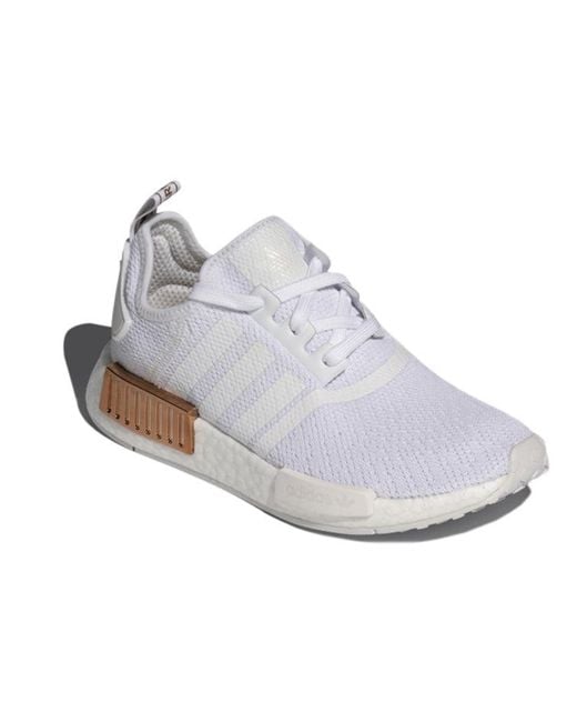 Adidas White (Wmns) Nmd_R1 Copper Metallic'