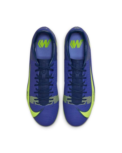 Nike Blue Vapor 14 Academy Ag Soccer Shoes for men