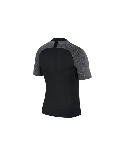 Nike Black Breathe Strike Casual Soccer Training Sport Short Sleeve for men