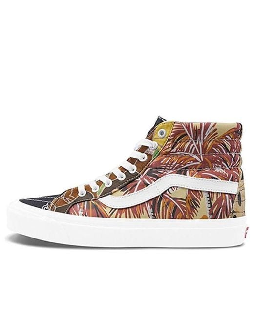 Vans Brown Hoffman California Fabrics X Sk8-Hi 38 Dx 'Anaheim Factory for men