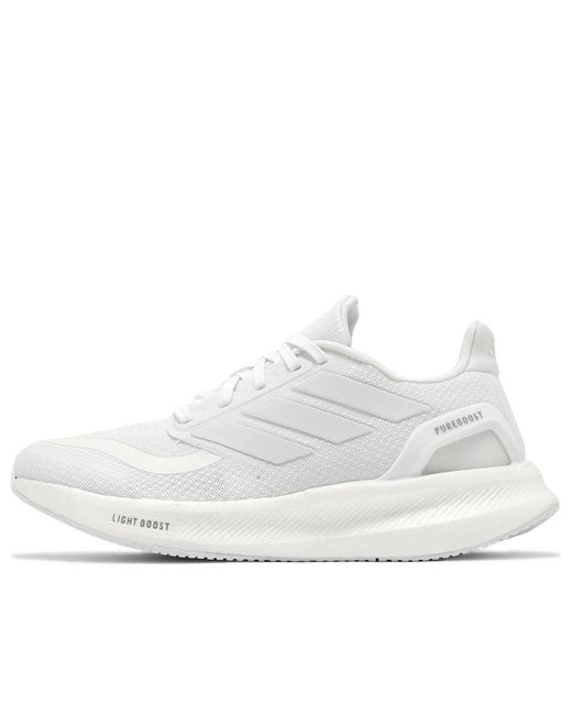 Adidas White Pureboost 5 for men