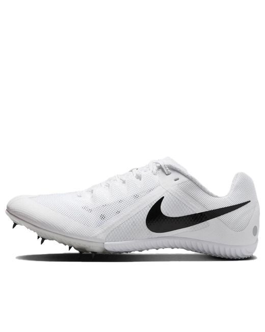 Nike White Air Zoom Rival Multi Spikes Metallic' for men