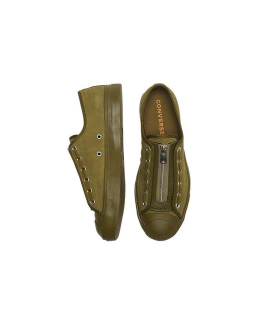 Converse Green Jack Purcell Zip for men