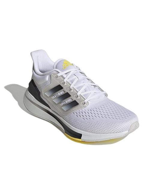 Adidas White Eq21 Run Beam' for men