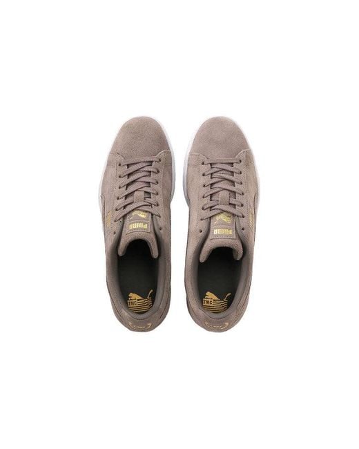 PUMA Brown Tmc X Suede 'Hussle Way' for men