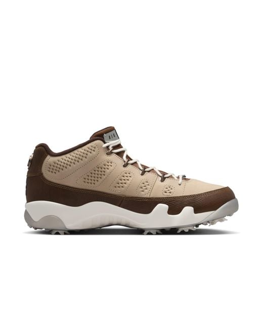 Nike Brown 9 Retro Low Golf 'Happy Life Wood Woodgrain' for men