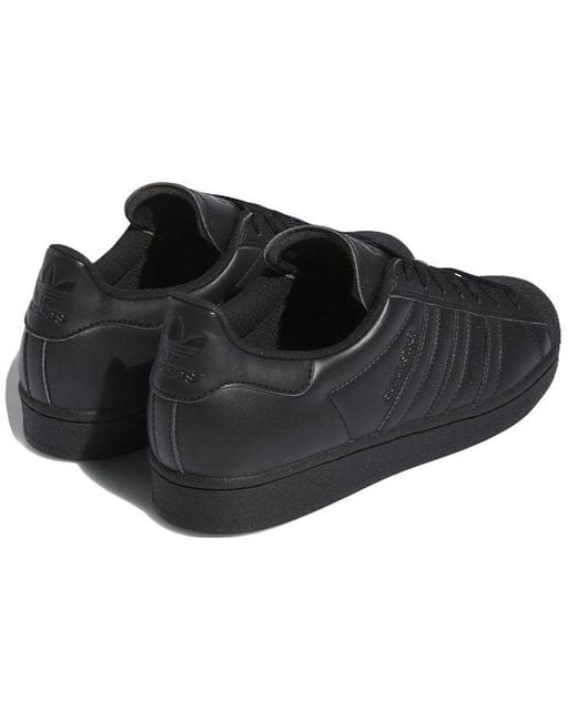 Adidas Black Originals Superstar Adv for men