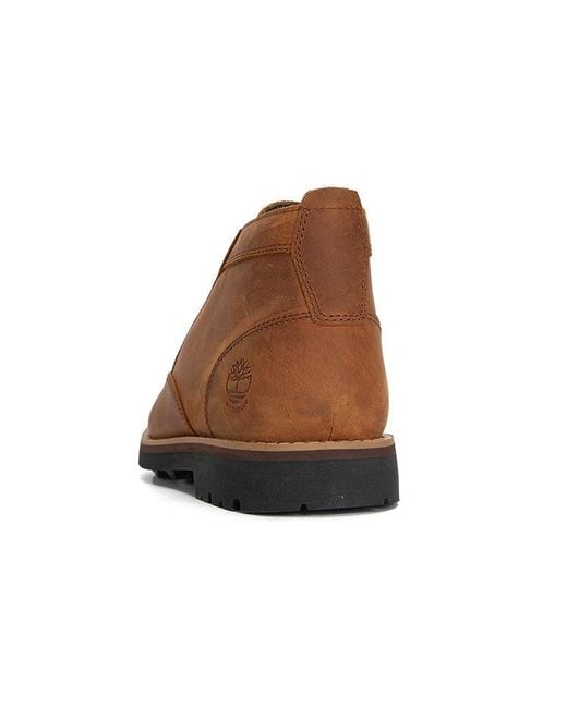 Timberland Brown Crestfield Waterproof Chukka Boot 'Rust' for men