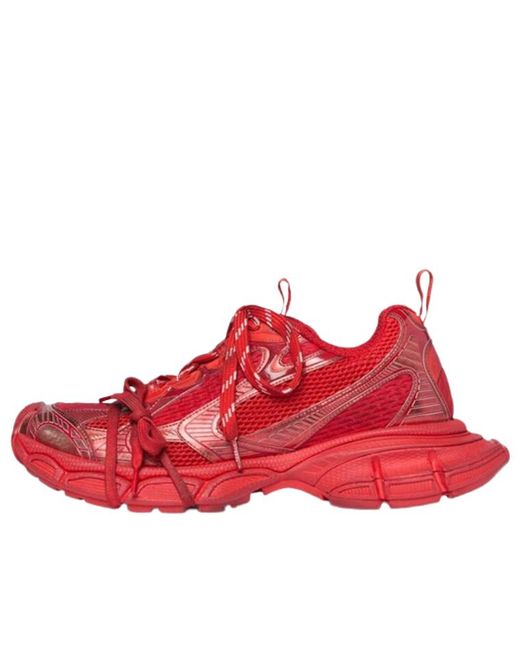 Balenciaga Red 3Xl Sneakers for men