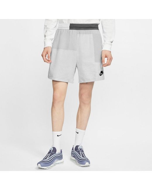 Nike Multicolor Splicing Colorblock Sports Straight Shorts for men