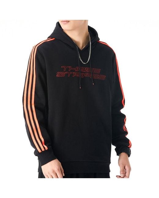 Adidas Blue M Fav Nn Hd Logo Printing Fleece Lined Stay Warm Sports Pullover for men