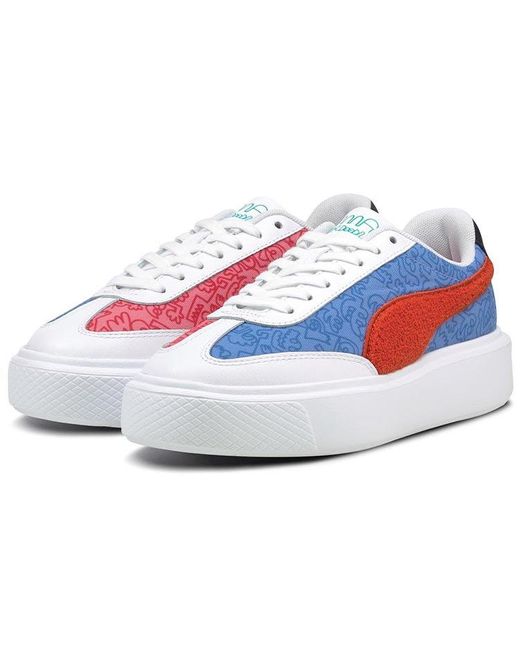 PUMA Blue (Wmns) Mr. Doodle X Oslo Maja 'Ultramarine American Beauty'