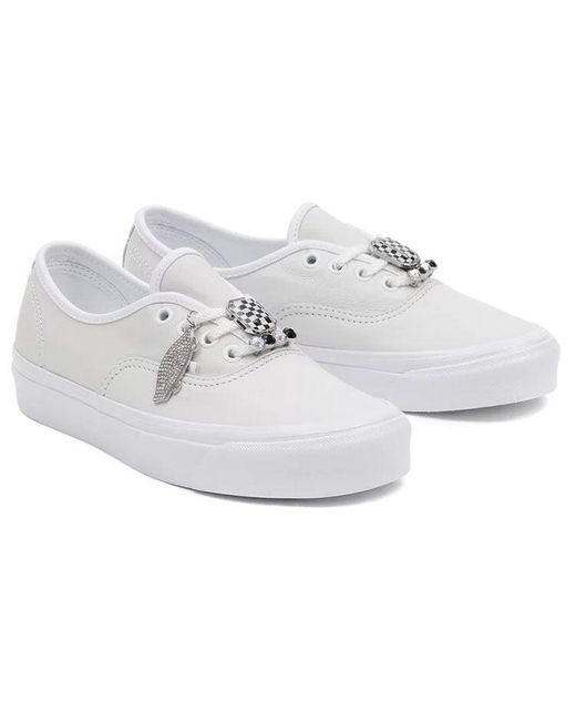 Vans White Anaheim Factory Authentic 44 Dx Low-Top Sneakers for men