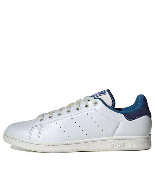 adidas Originals Stan Smith Shoes 'white Blue' for Men | Lyst