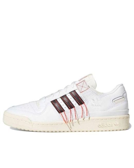 Adidas White Forum 84 Low Premium Easy' for men