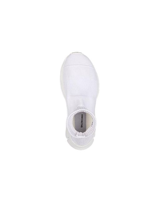 Balenciaga White (Wmns) Speed 3.0 High-Top Running Shoes