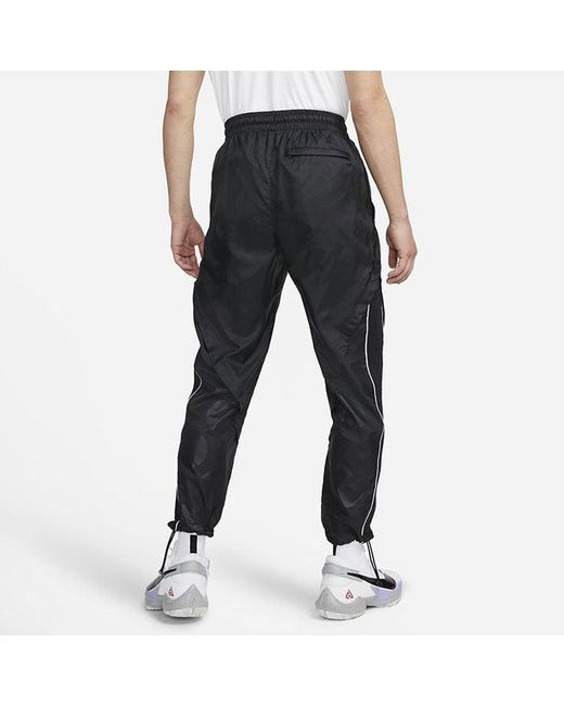 Nike Blue Lwt Track Pant Casual Sports Lacing Woven Long Pants/Trousers Autumn for men