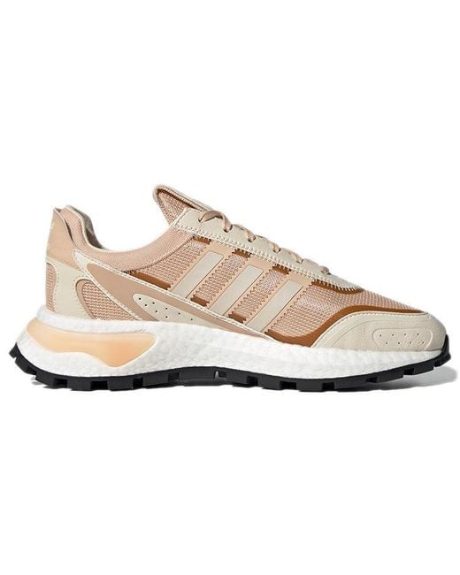 Adidas Natural Retropy P Running Shoes Pink/brown for men