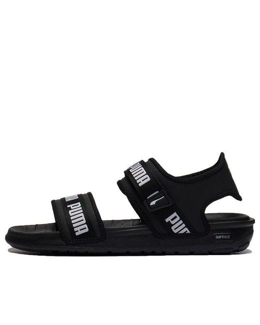 PUMA Black (Wmns) Softride Slide 'Wordmark for men