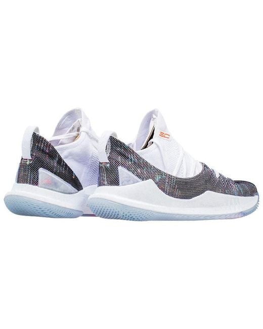 Under Armour Blue Curry 5 'Welcome Home' for men