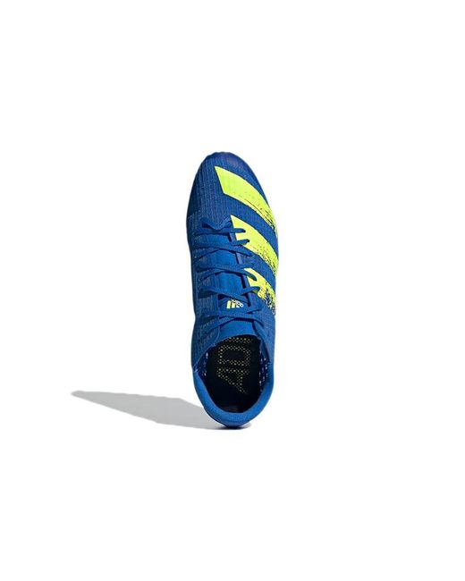 Adidas Blue Adizero Finesse Spikes 'Football Solar' for men